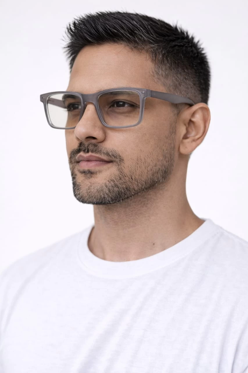 Trendy casual glass