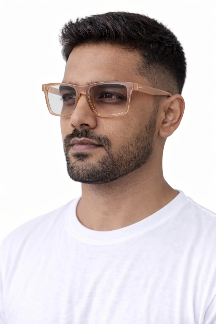 Trendy casual glass - 02