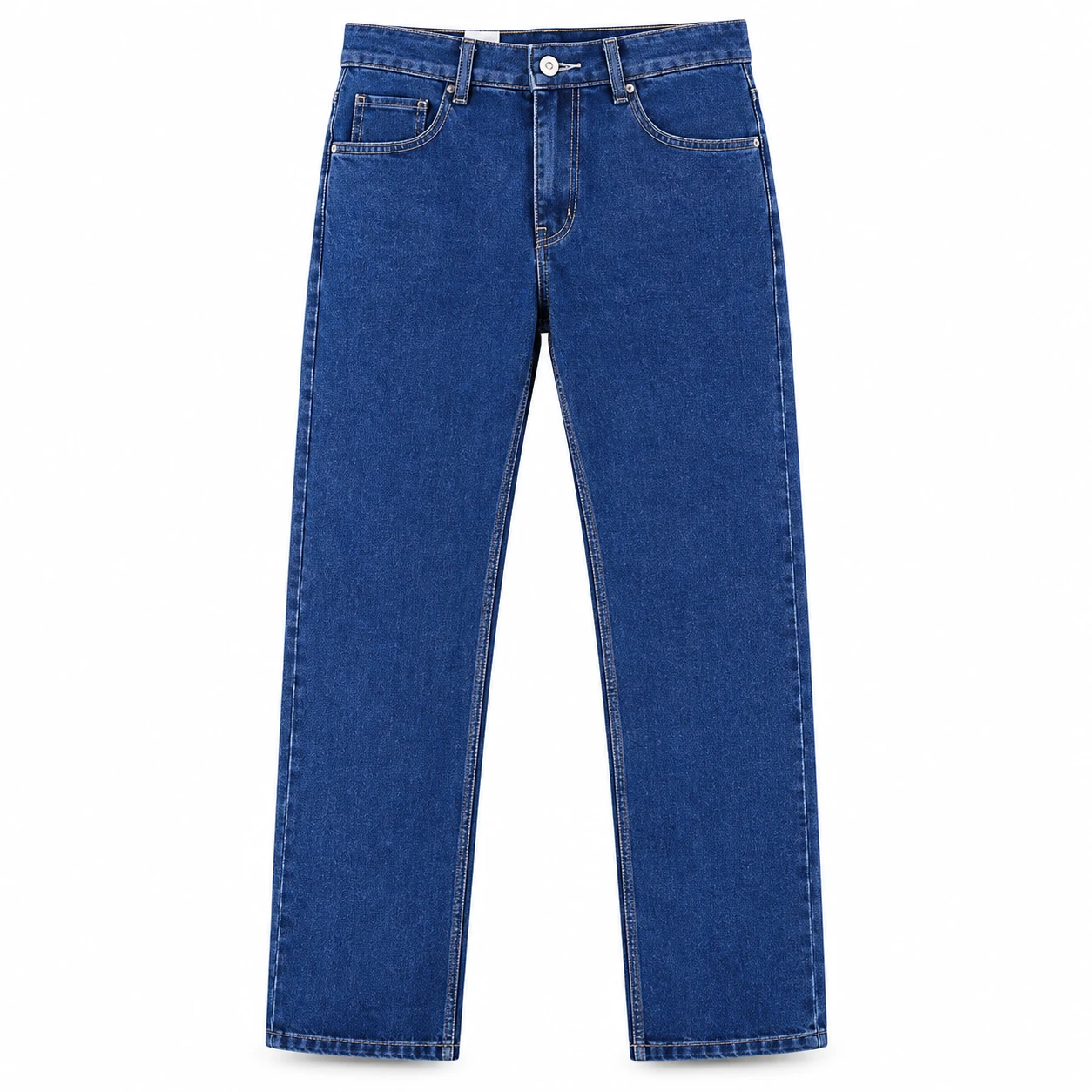 Cotton denim baggy straight fit - STH-01
