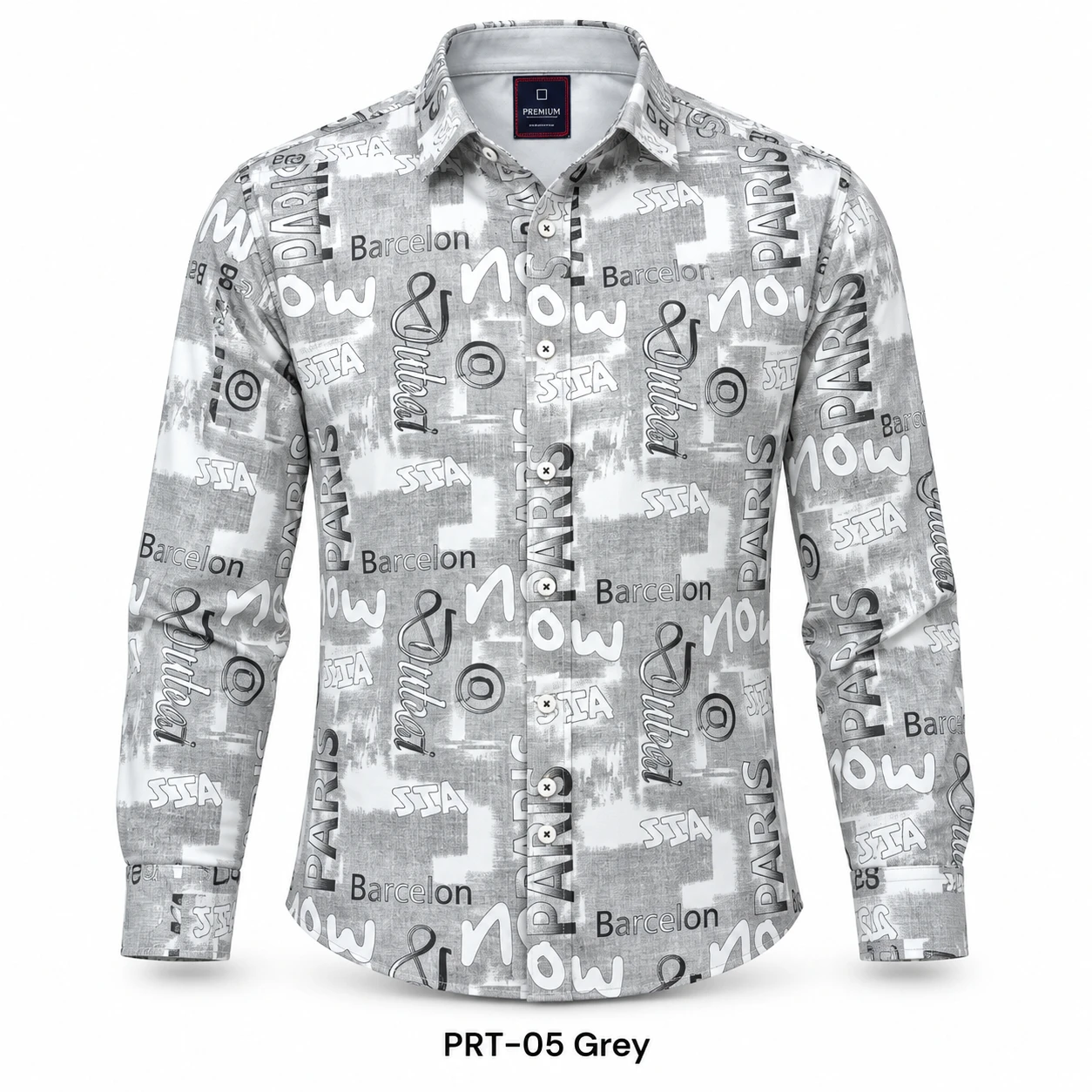 Trendy casual printed shirts lafer - PRT - 05