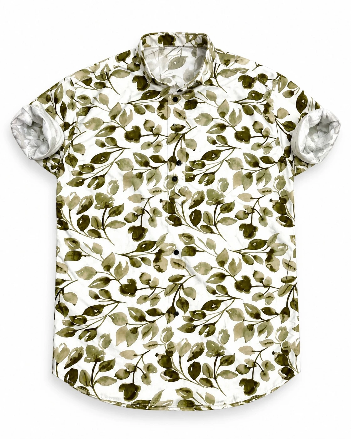 Casual printed yellow  shirt full sleeve -PRT 66