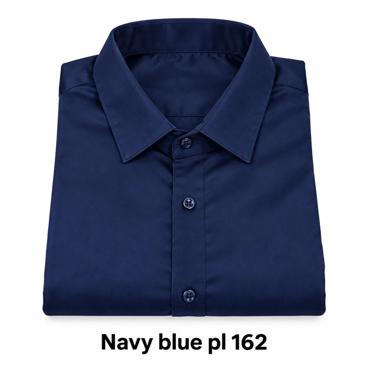 Casual men's  plain navy blue  shirt- pl 162