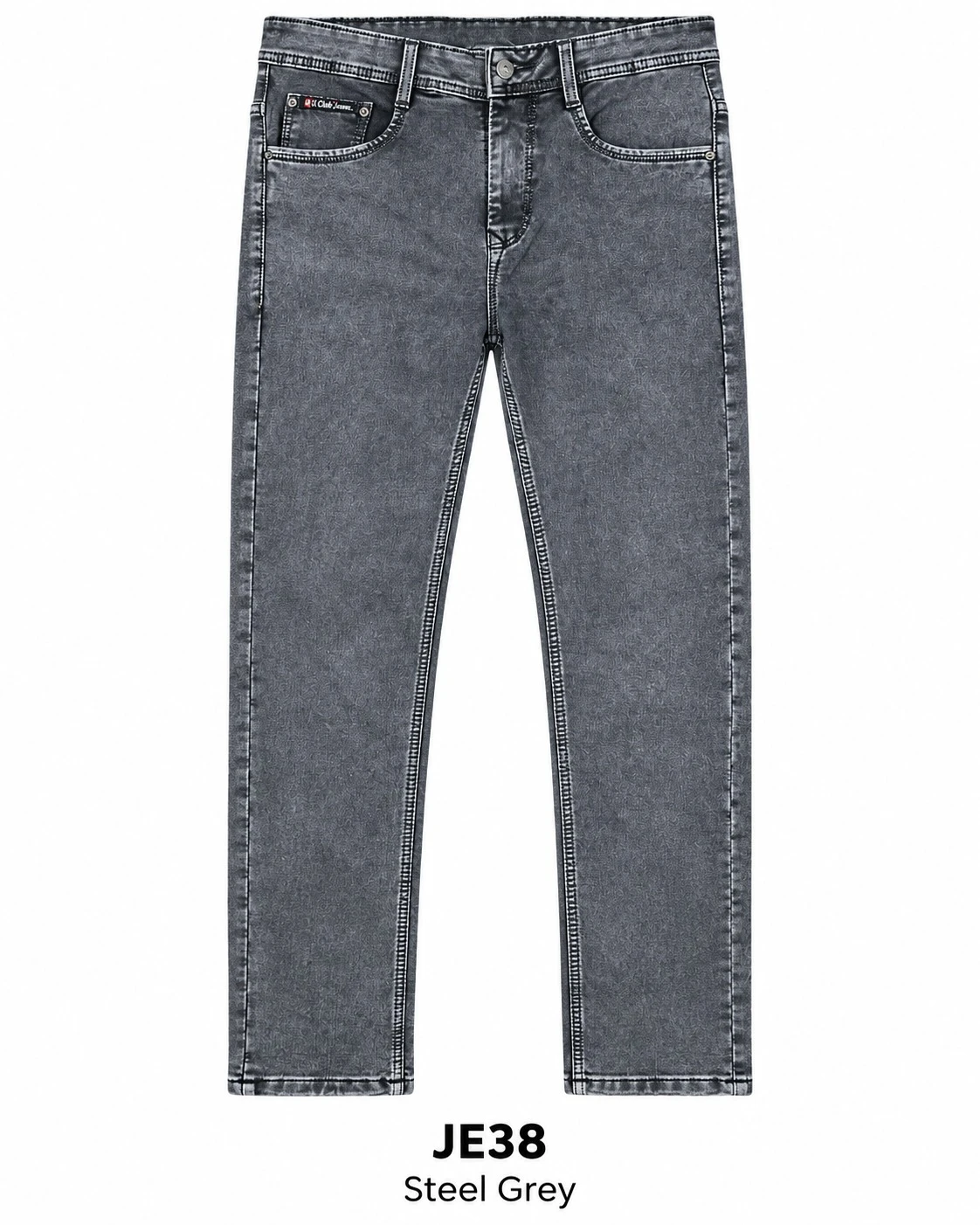 Trendy fashion  Steel grey jeans -  JE 38