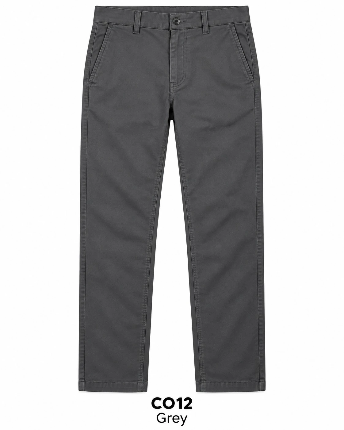 Trendy casual grey cotton pant -  CO 12