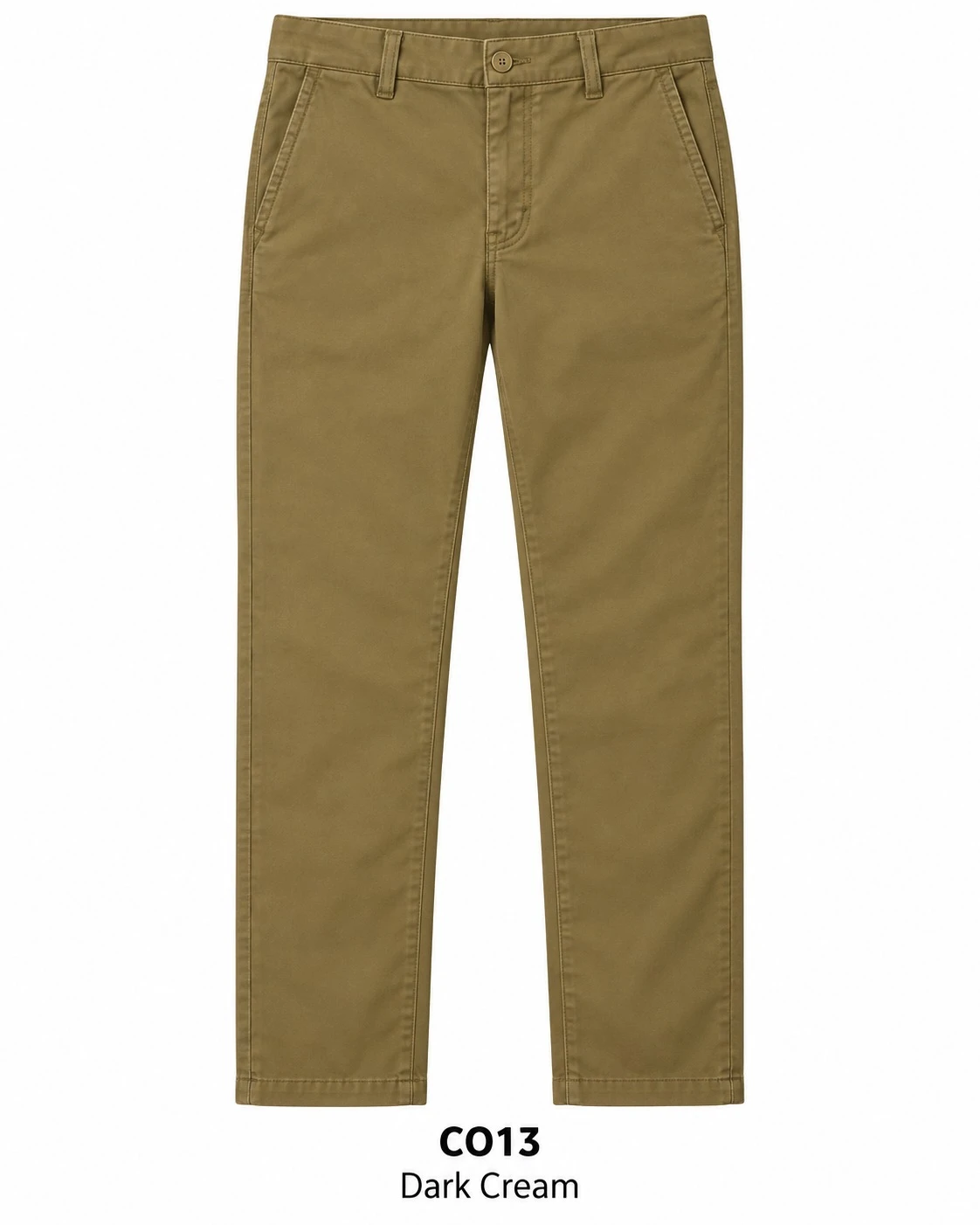 Trendy casual Dark cream cotton pant -  CO 13