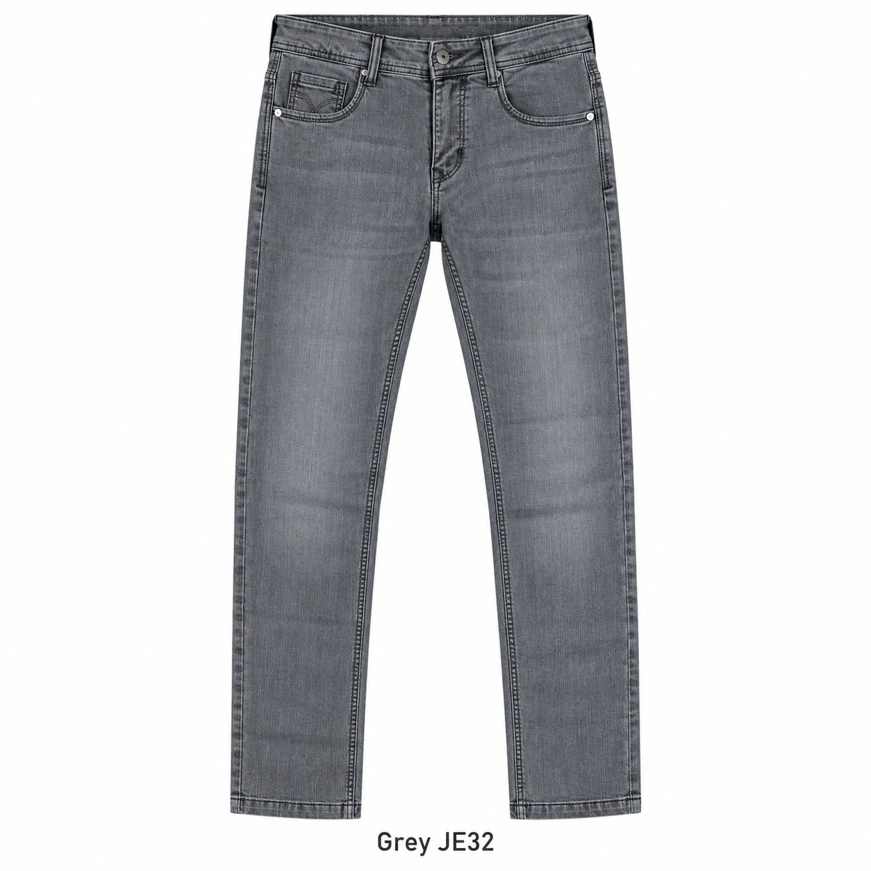 Trendy modern look grey colour jeans - JE 32