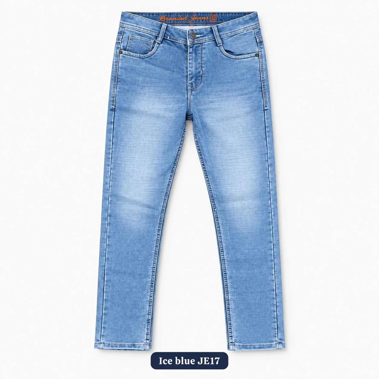 Trendy fasion jeans ice blue - JE 17