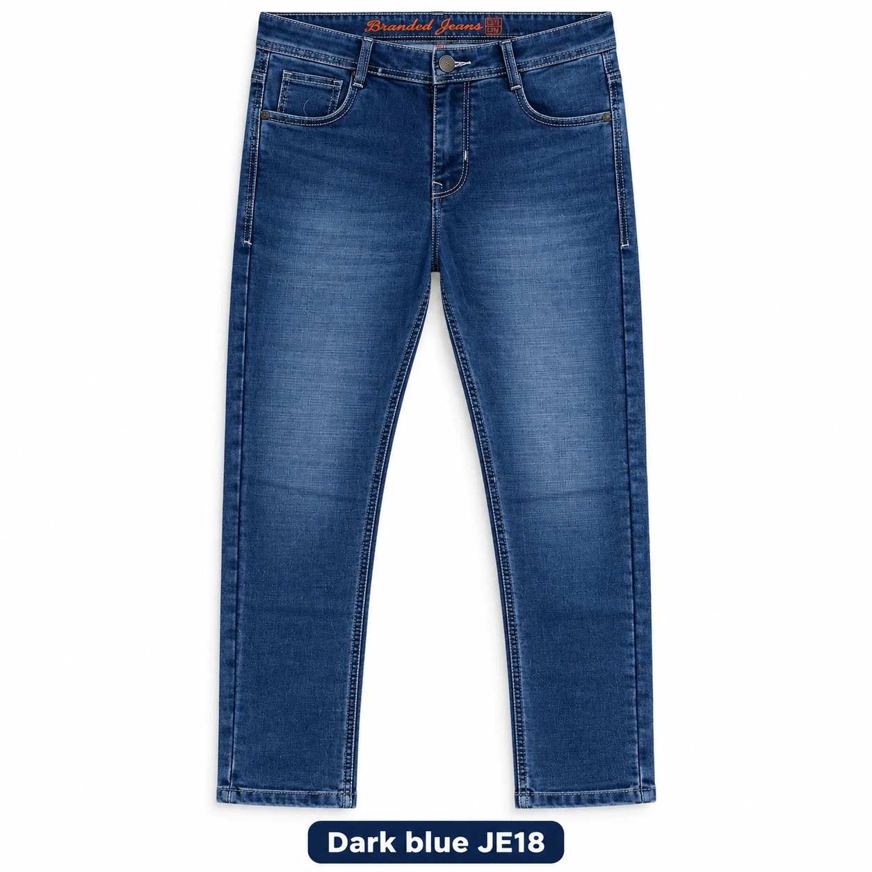 Trendy fasion jeans  dark blue - JE 18