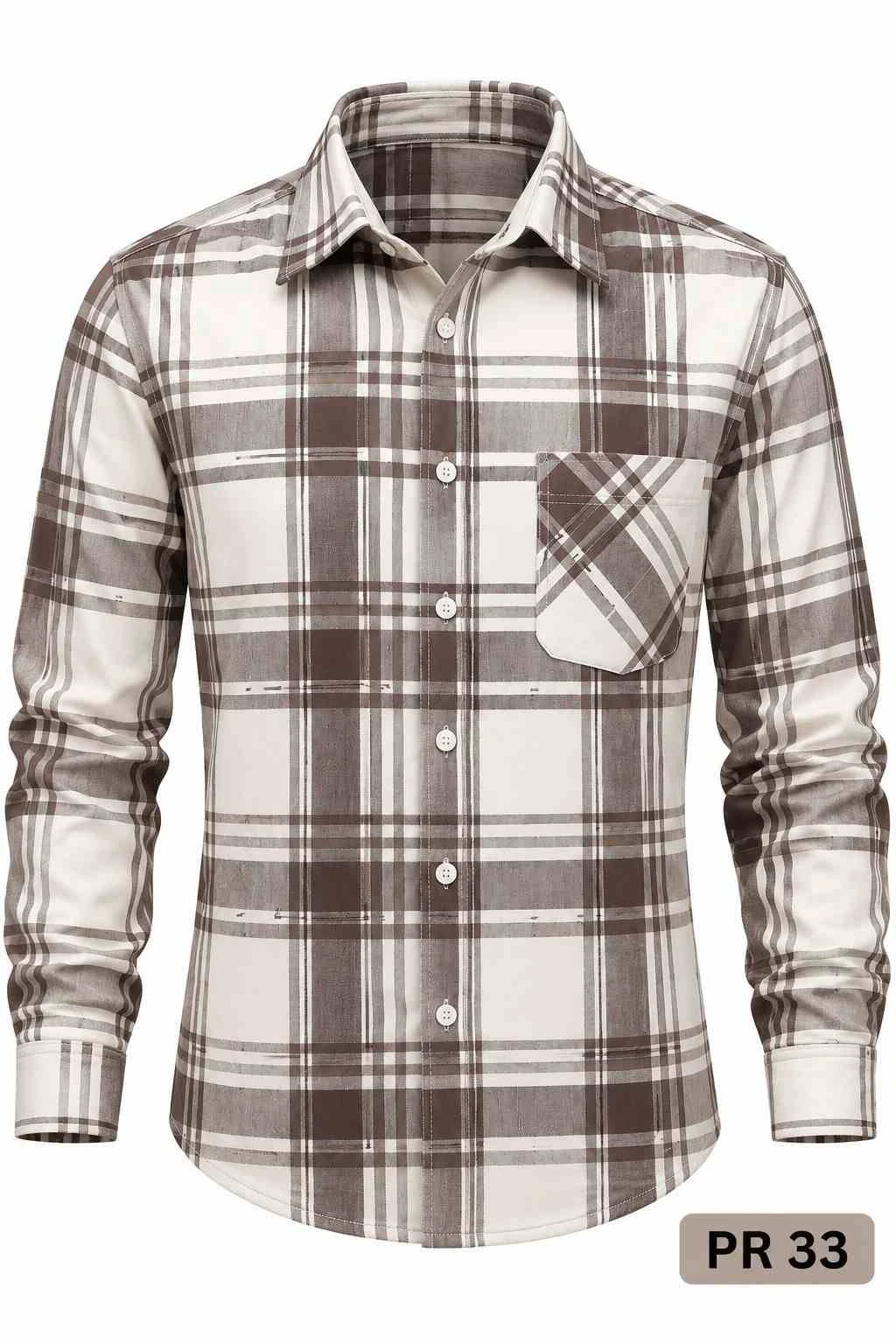 Casual printed shirt full sleeve - L PRT 33
