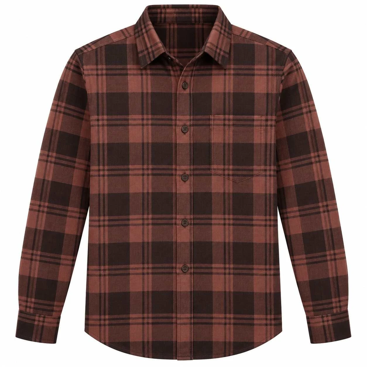 Trendy checked full sleeve shirt - L CH  08