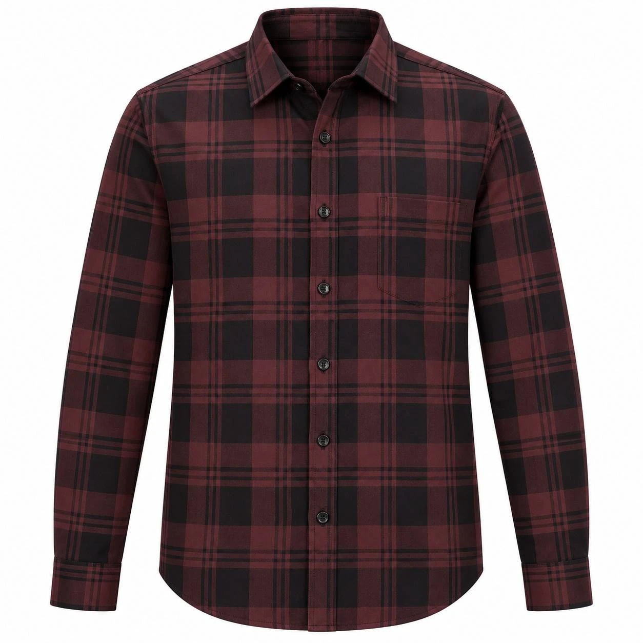 Trendy checked full sleeve shirt - L CH 07