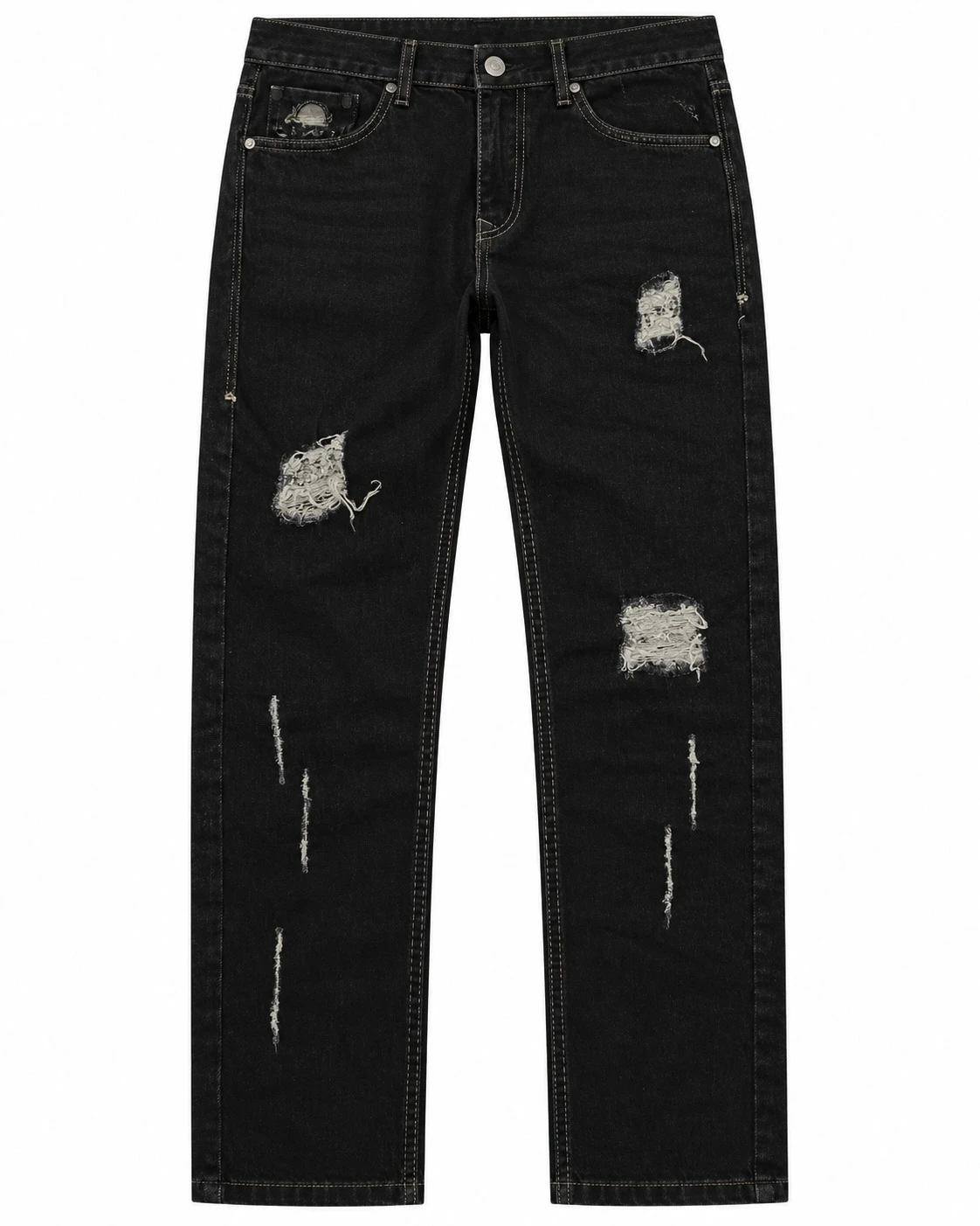 Trendy ton jeans black colour pant- JNS TON 04